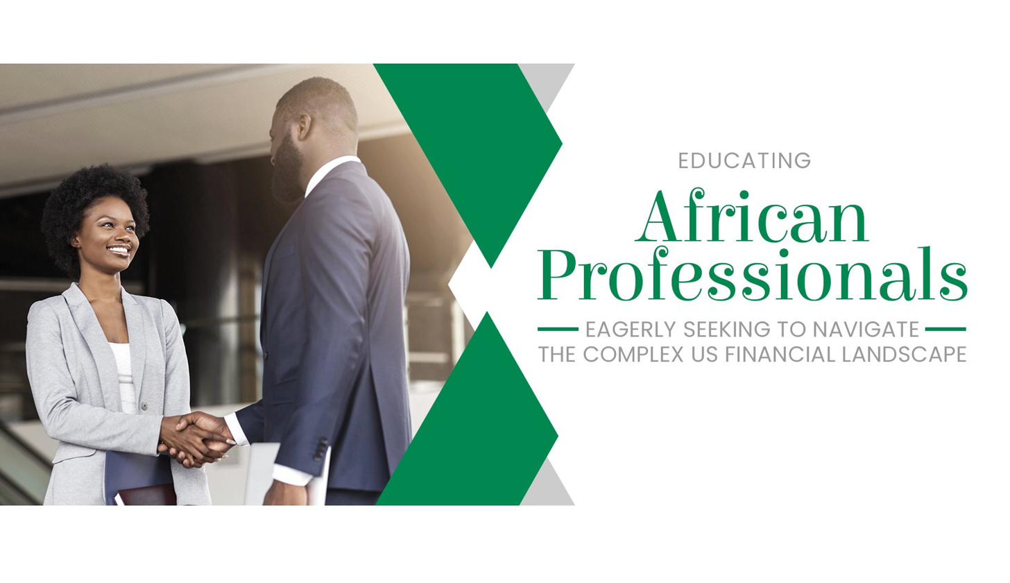 African professionals banner example