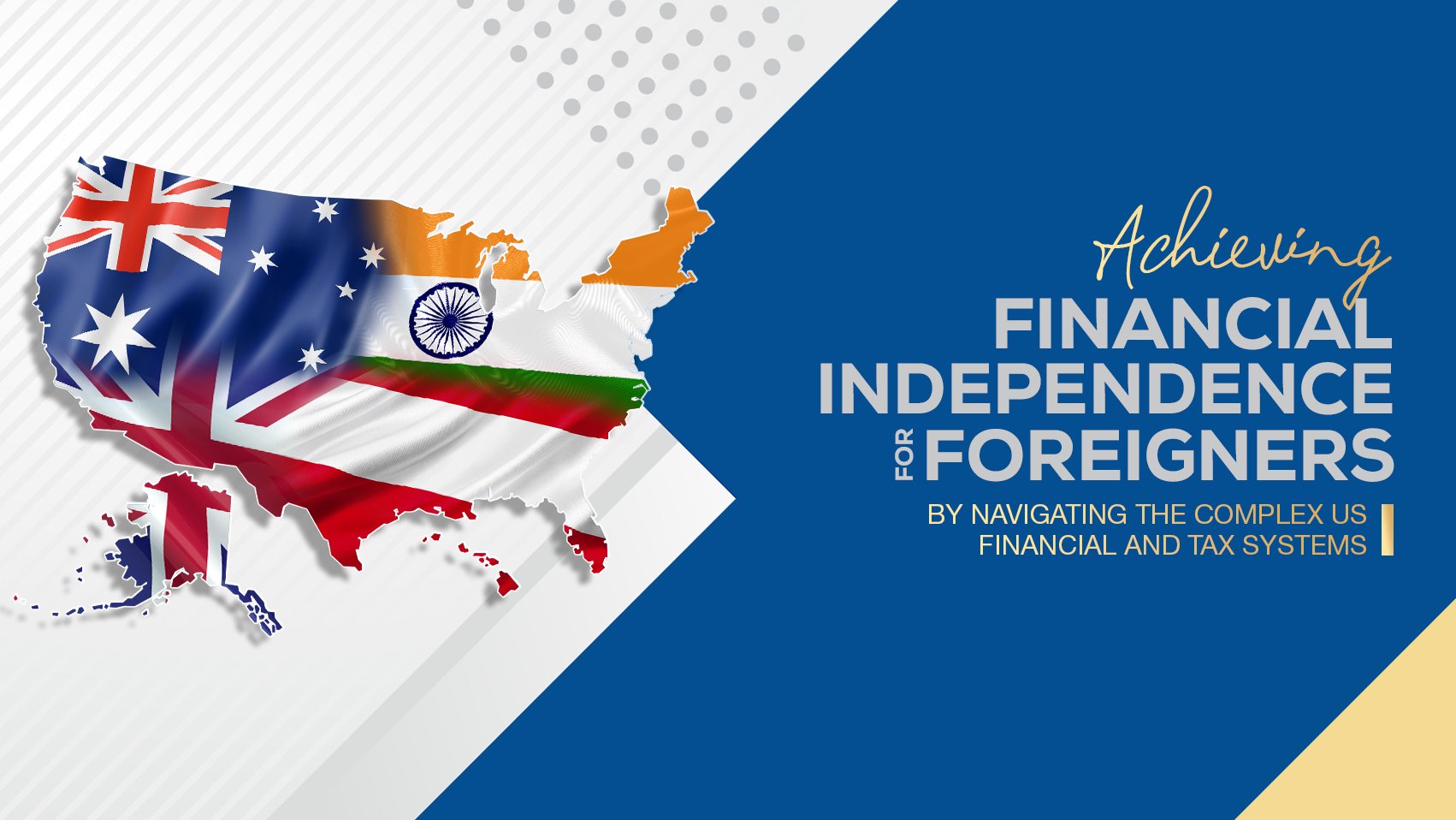 Financial independence for foreigners banner example
