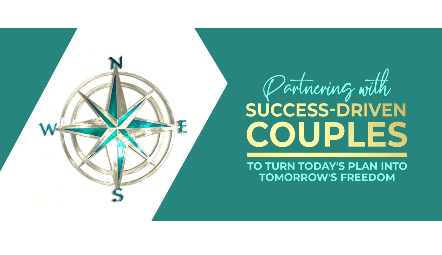 Success-driven couples banner example